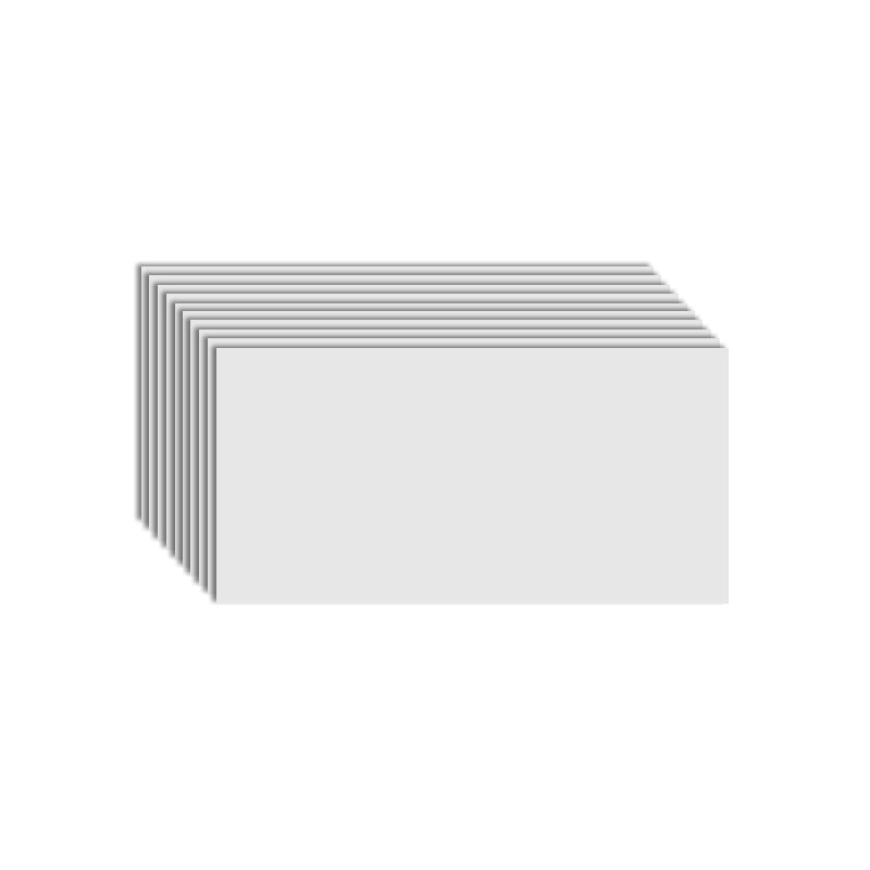 Sikunuo | Modern Peel and Stick Tile PVC Rectangular 10 Pack Peel & Stick Field Tile for the Kitchen