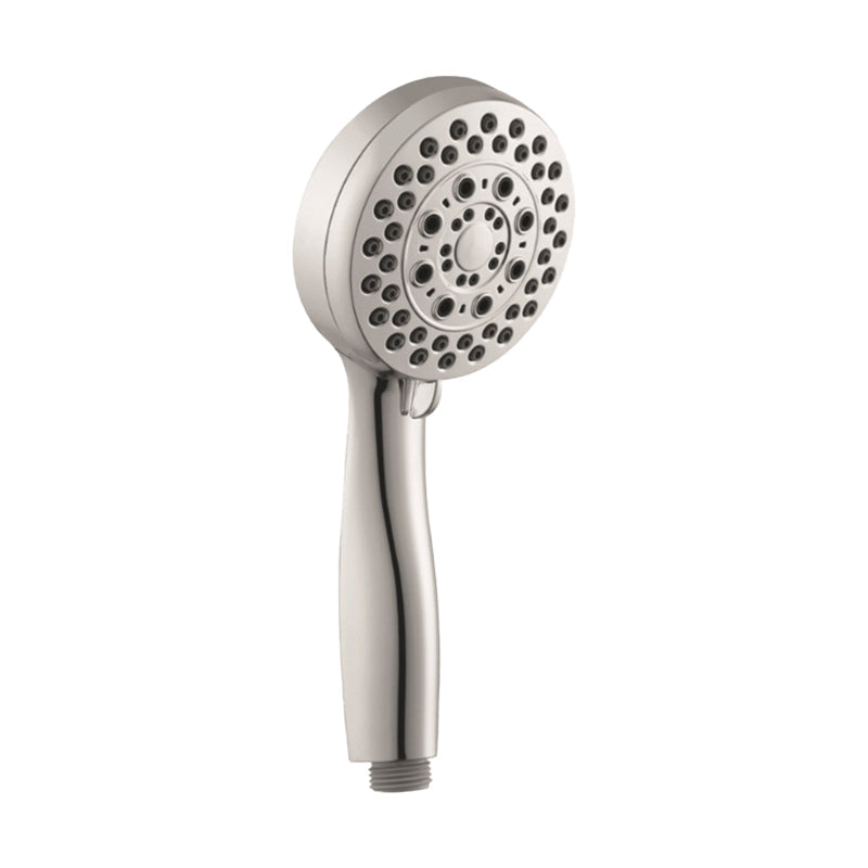 Sikunuo | Silver Dual Shower Head Round Rainfall Wall-Mounted Shower Head