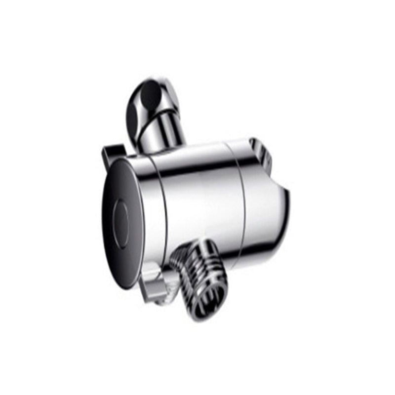 Sikunuo | Silver Dual Shower Head Round Rainfall Wall-Mounted Shower Head
