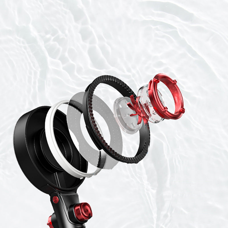 Sikunuo | Modern Plastic Shower Head Adjustable Water Flow Handheld Shower Head