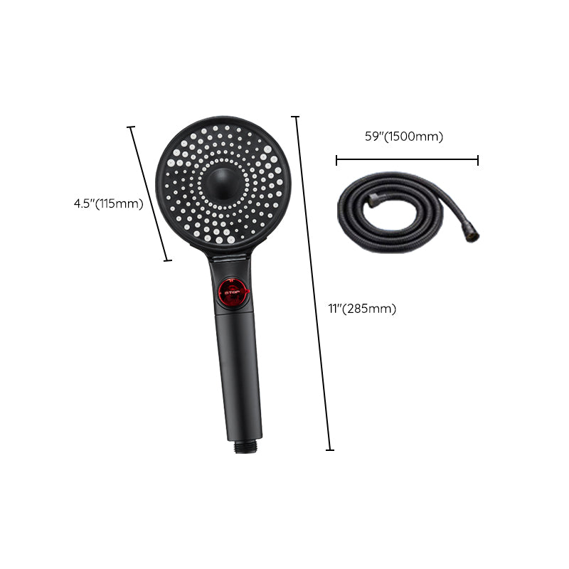 Sikunuo | Modern Plastic Shower Head Adjustable Water Flow Handheld Shower Head