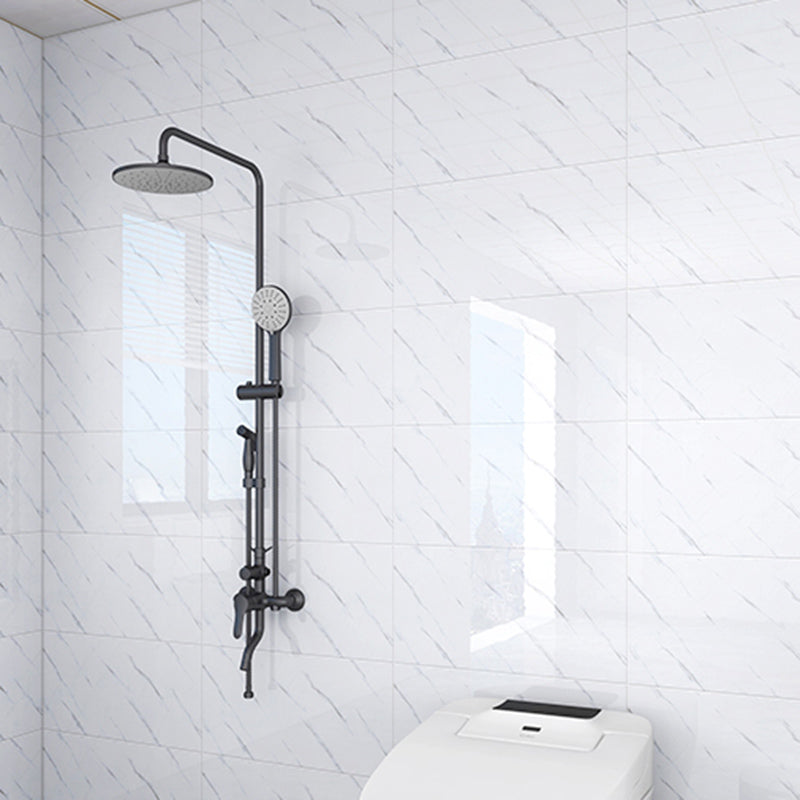 Sikunuo | Contemporary Style Wallpaper Single Panel Bathroom Wallpaper with Rectangular Shape