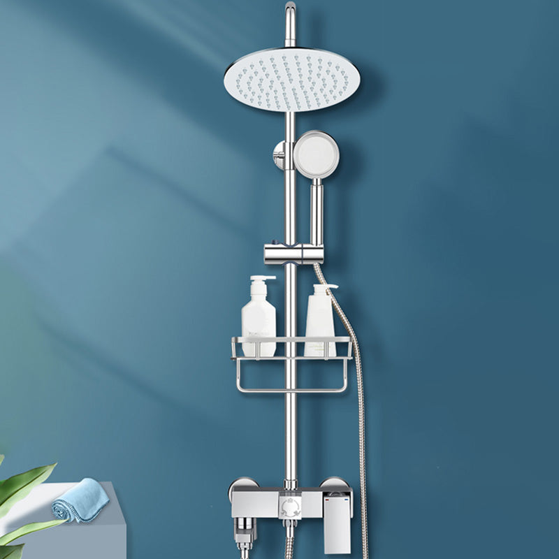 Sikunuo | Modern Shower System Handle Lever Wall Mounted Spot Resist Copper Shower System