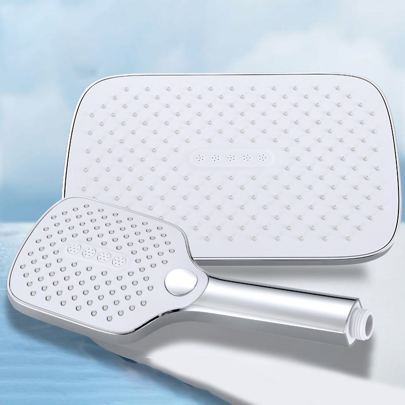 Sikunuo | Modern Bathroom Standard Showerhead Rainfall Square Ceiling Mounted Showerhead