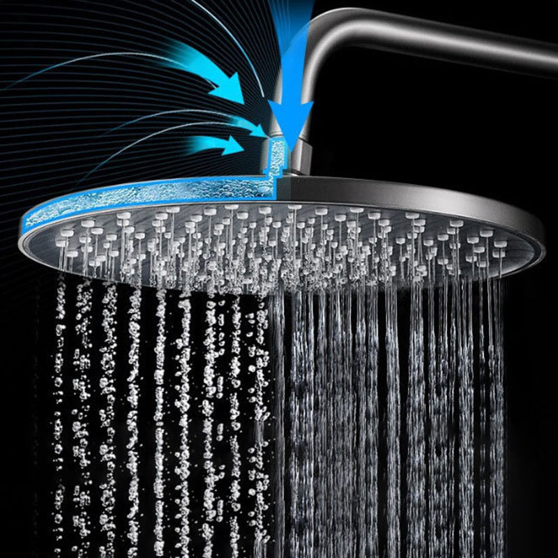 Sikunuo | Modern Bathroom Standard Showerhead Rainfall Square Ceiling Mounted Showerhead