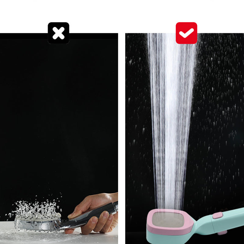 Sikunuo | Modern Showerhead Massage 5-Stream Wall-Mounted Adjustable Spray Patterns Hand Shower
