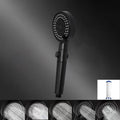 Sikunuo | Modern Showerhead Massage 5-Stream Wall-Mounted Adjustable Spray Patterns Hand Shower