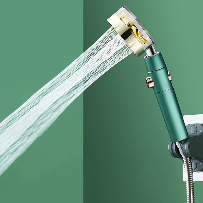 Sikunuo | Modern Shower Head for the Bathroom 2-Jet Massage Rain Shower Round Wall Mounted Shower Head