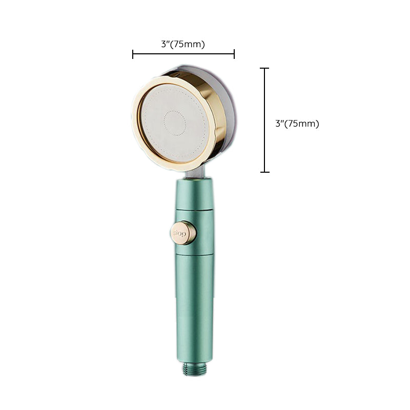Sikunuo | Modern Shower Head for the Bathroom 2-Jet Massage Rain Shower Round Wall Mounted Shower Head