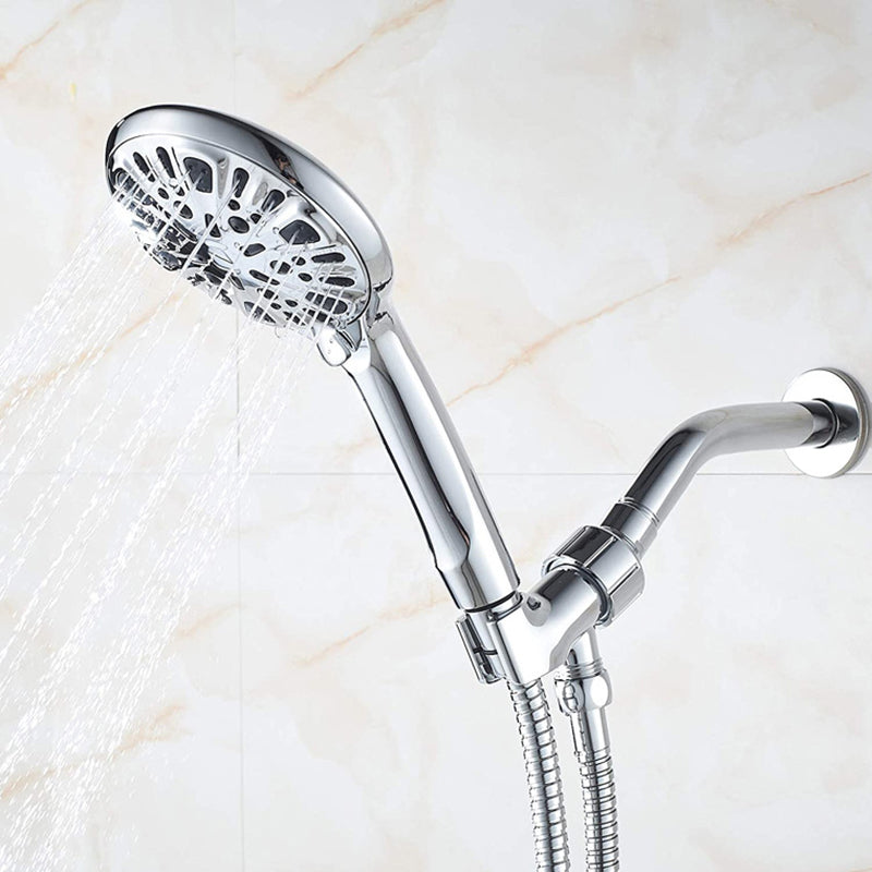 Sikunuo | Modern Shower Head for Bathroom 9-Jet Round Wall-Mounted Shower Head