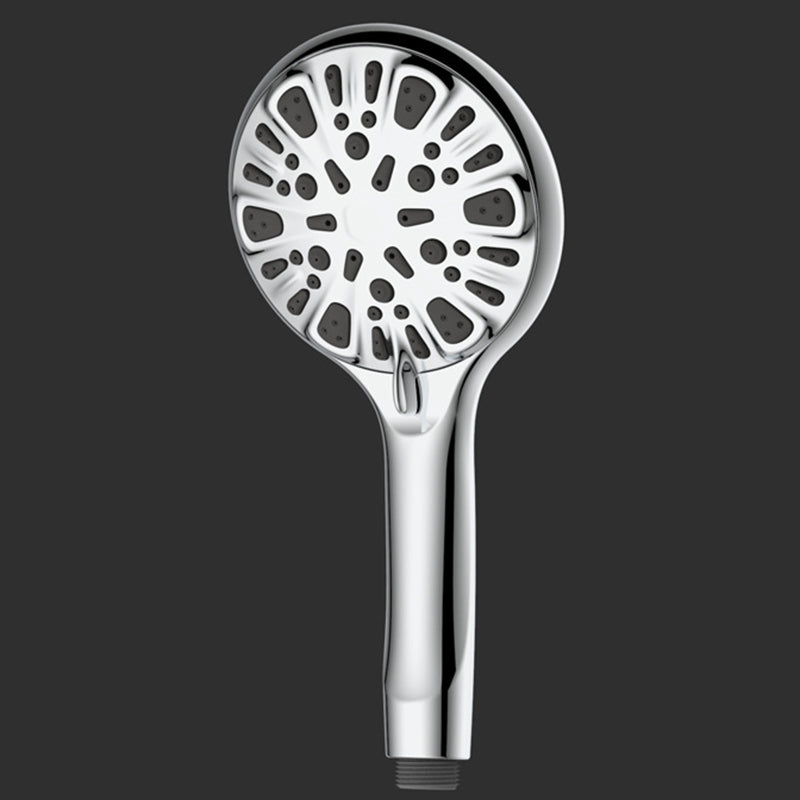 Sikunuo | Modern Shower Head for Bathroom 9-Jet Round Wall-Mounted Shower Head