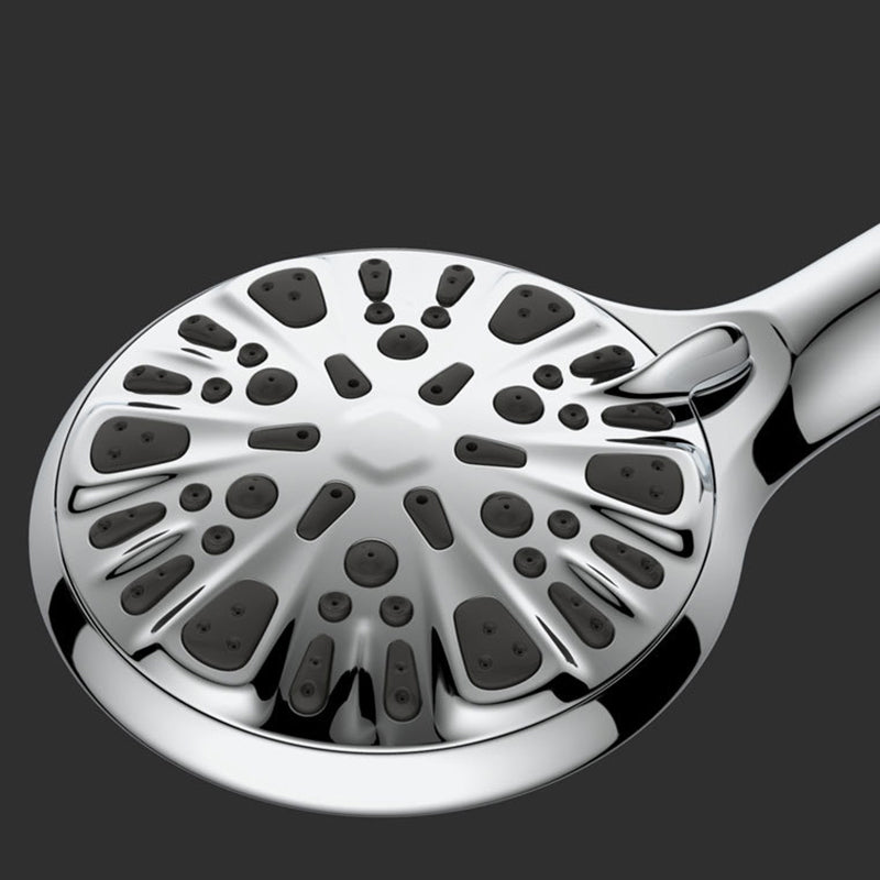Sikunuo | Modern Shower Head for Bathroom 9-Jet Round Wall-Mounted Shower Head