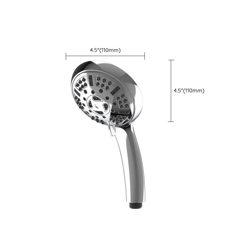 Sikunuo | Modern Shower Head for Bathroom 9-Jet Round Wall-Mounted Shower Head