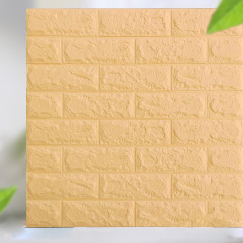 Sikunuo | Industrial Wall Plank 3D Print Bedroom Living Room Wall Panels Set of 10