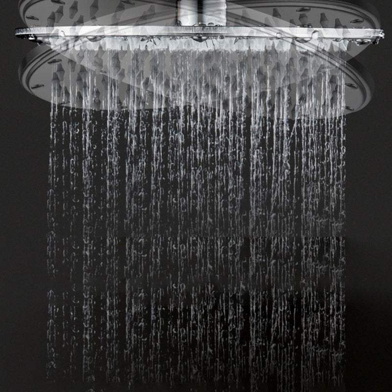 Sikunuo | Contemporary Showerhead Combination Dual Showerhead Stainless Steel Wall-Mounted Showerhead