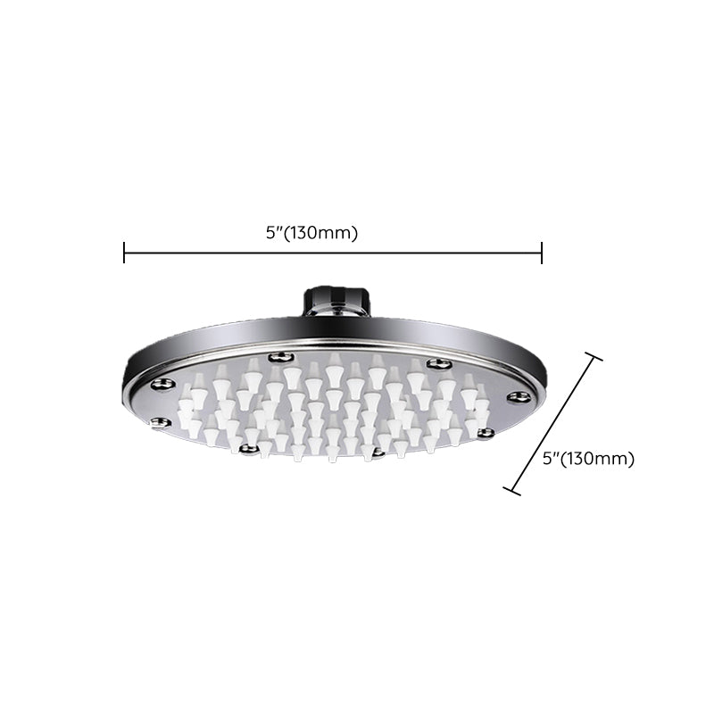 Sikunuo | Contemporary Showerhead Combination Dual Showerhead Stainless Steel Wall-Mounted Showerhead