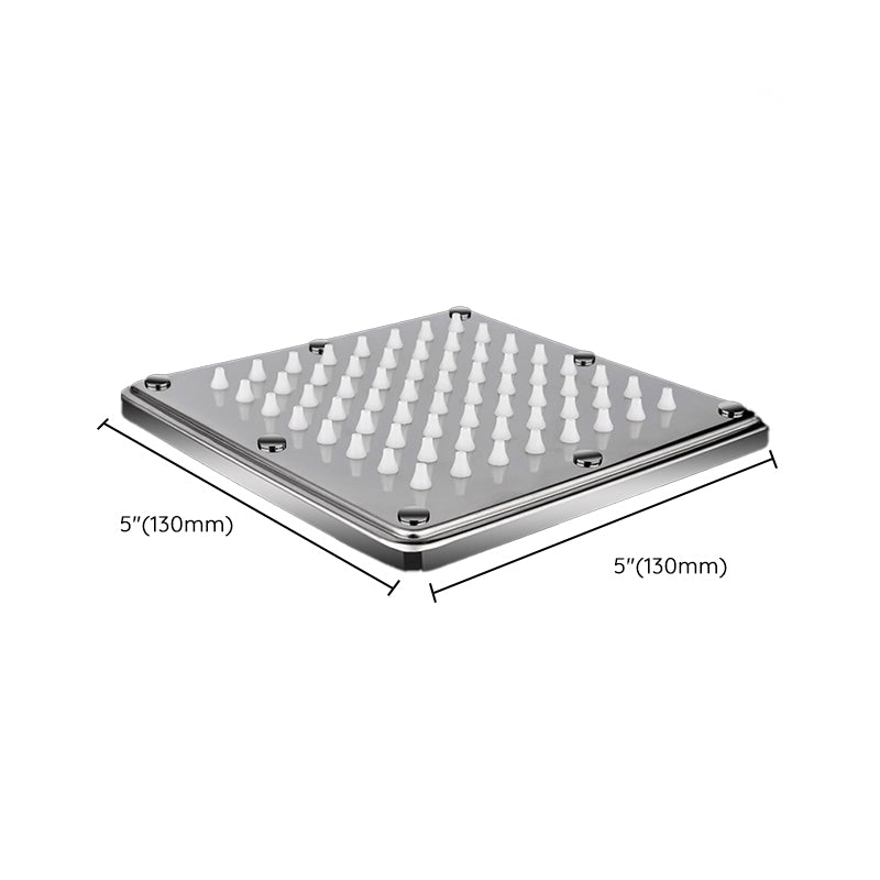 Sikunuo | Contemporary Showerhead Combination Dual Showerhead Stainless Steel Wall-Mounted Showerhead