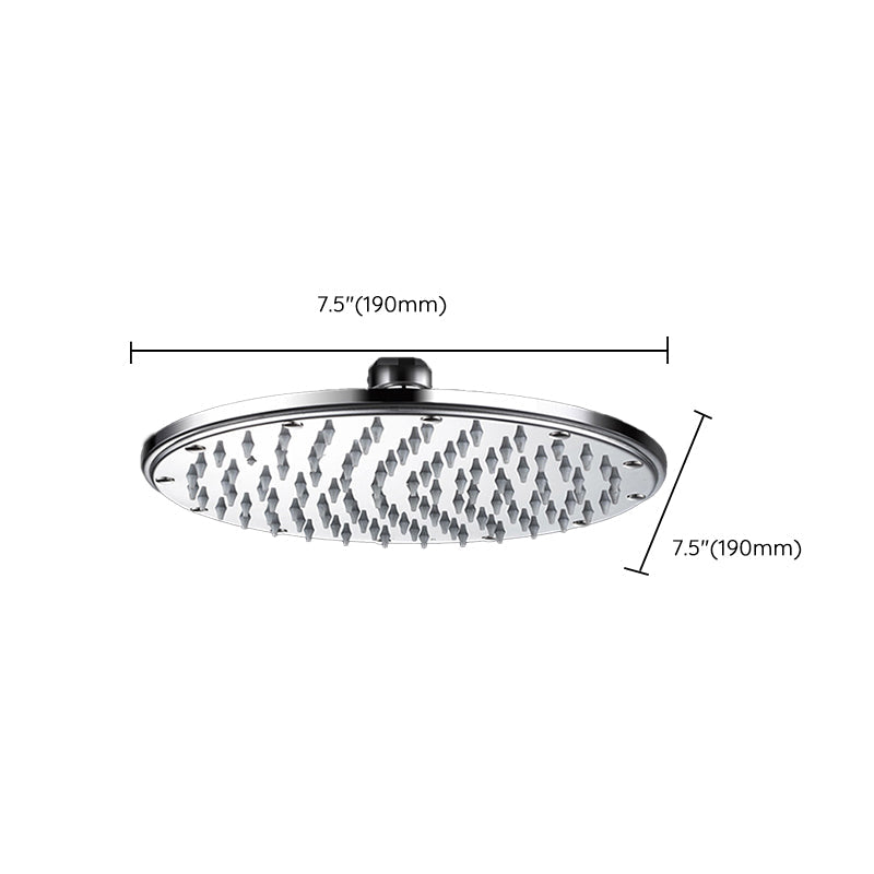 Sikunuo | Contemporary Showerhead Combination Dual Showerhead Stainless Steel Wall-Mounted Showerhead