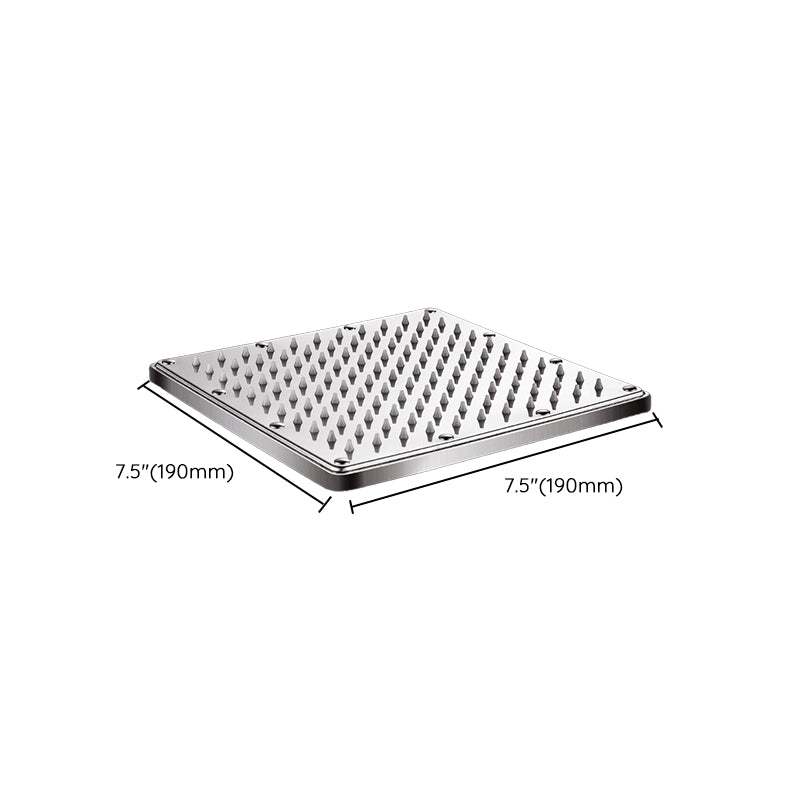 Sikunuo | Contemporary Showerhead Combination Dual Showerhead Stainless Steel Wall-Mounted Showerhead