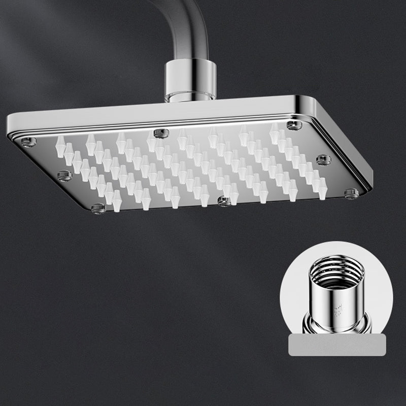 Sikunuo | Contemporary Shower Head Combination Polished Stainless Steel Ceiling Mounted Shower Head