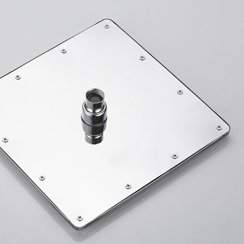 Sikunuo | Contemporary Shower Head Combination Polished Stainless Steel Ceiling Mounted Shower Head