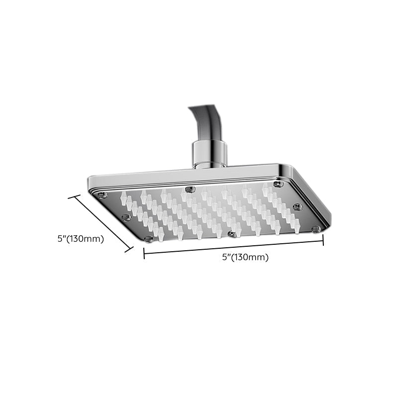 Sikunuo | Contemporary Shower Head Combination Polished Stainless Steel Ceiling Mounted Shower Head