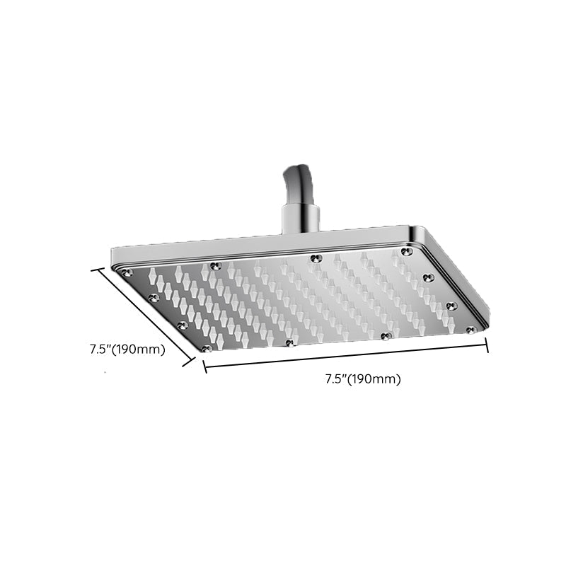 Sikunuo | Contemporary Shower Head Combination Polished Stainless Steel Ceiling Mounted Shower Head