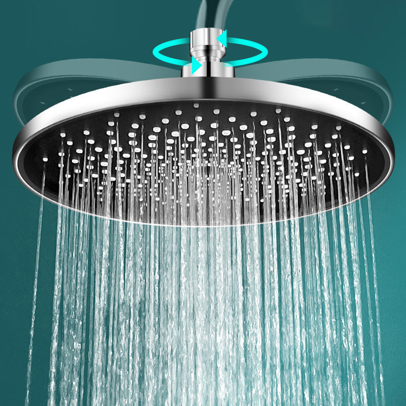 Sikunuo | Contemporary Showerhead Combination Rainfall Chrome Wall Mount Showerhead