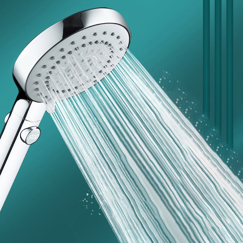 Sikunuo | Contemporary Showerhead Combination Rainfall Chrome Wall Mount Showerhead