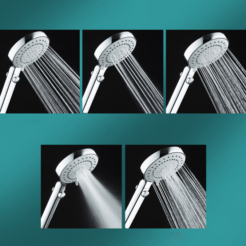 Sikunuo | Contemporary Showerhead Combination Rainfall Chrome Wall Mount Showerhead