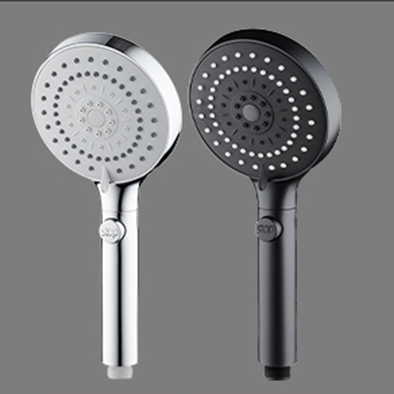 Sikunuo | Contemporary Showerhead Combination Rainfall Chrome Wall Mount Showerhead
