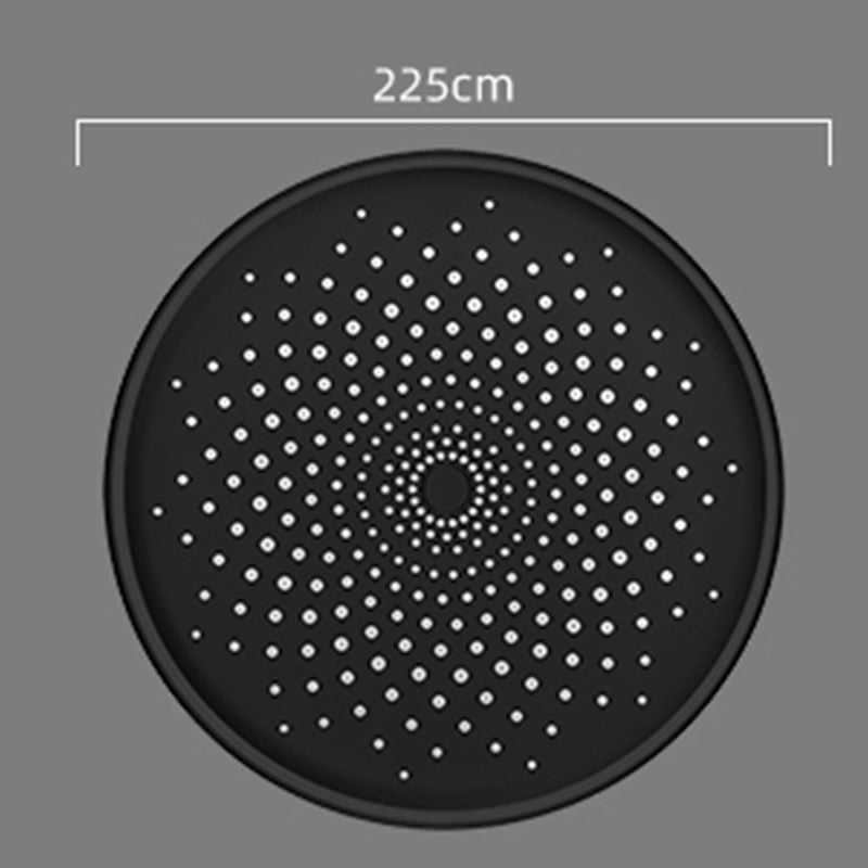 Sikunuo | Contemporary Showerhead Combination Rainfall Chrome Wall Mount Showerhead
