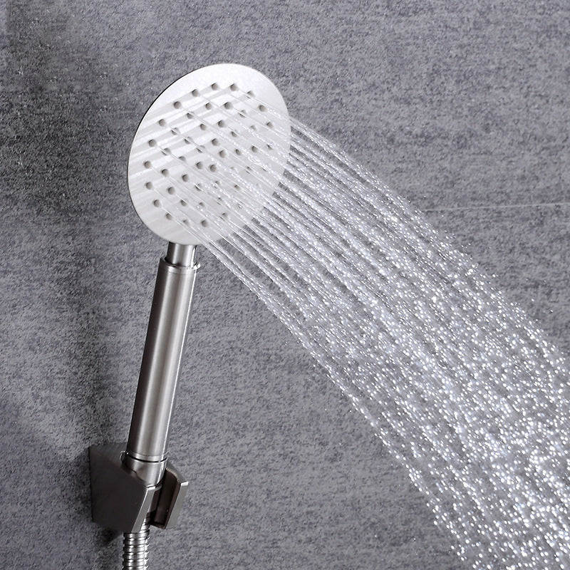 Sikunuo | Contemporary Shower Combo Handheld Showerhead Stainless Steel Wall Mounted Showerhead