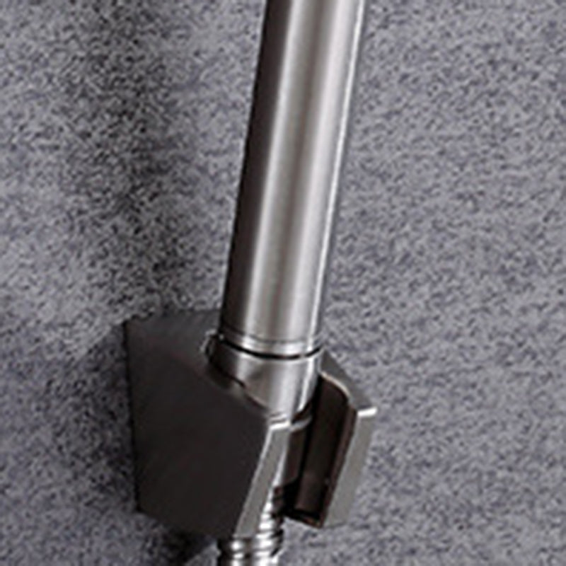 Sikunuo | Contemporary Shower Combo Handheld Showerhead Stainless Steel Wall Mounted Showerhead