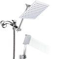 Sikunuo | Contemporary Shower Combination Shower Head with Double Shower Head Ceiling Mounted Square Shower Head