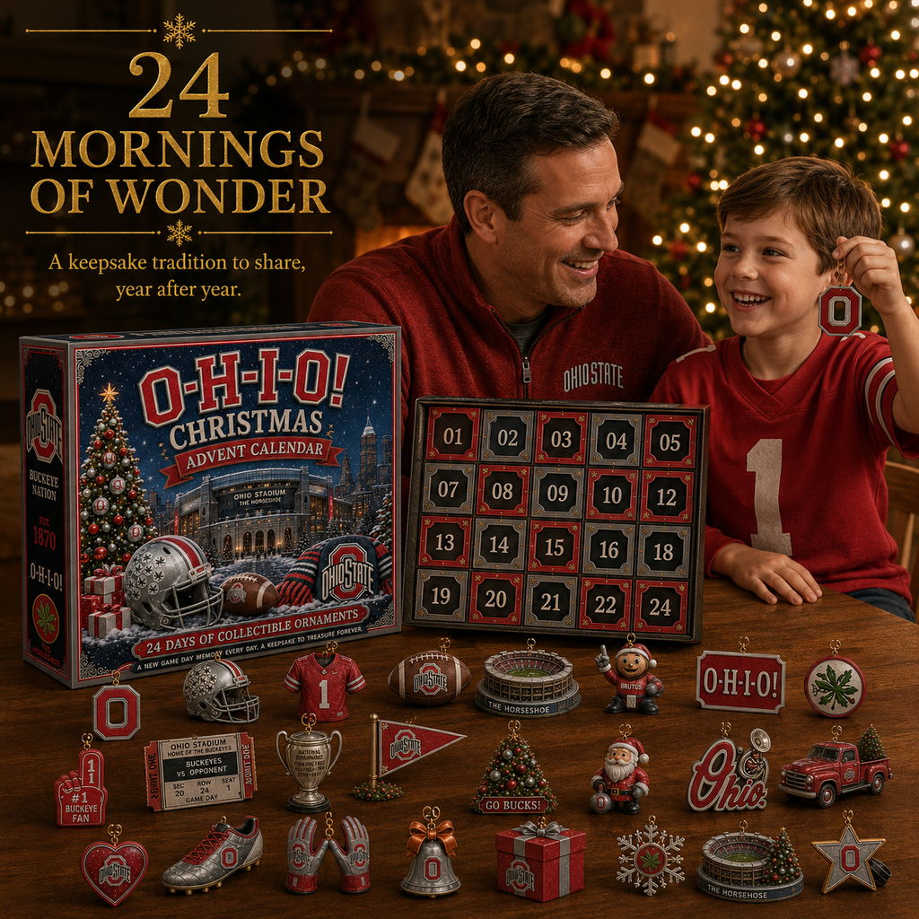 O-H-I-O! Football Christmas Advent Calendar