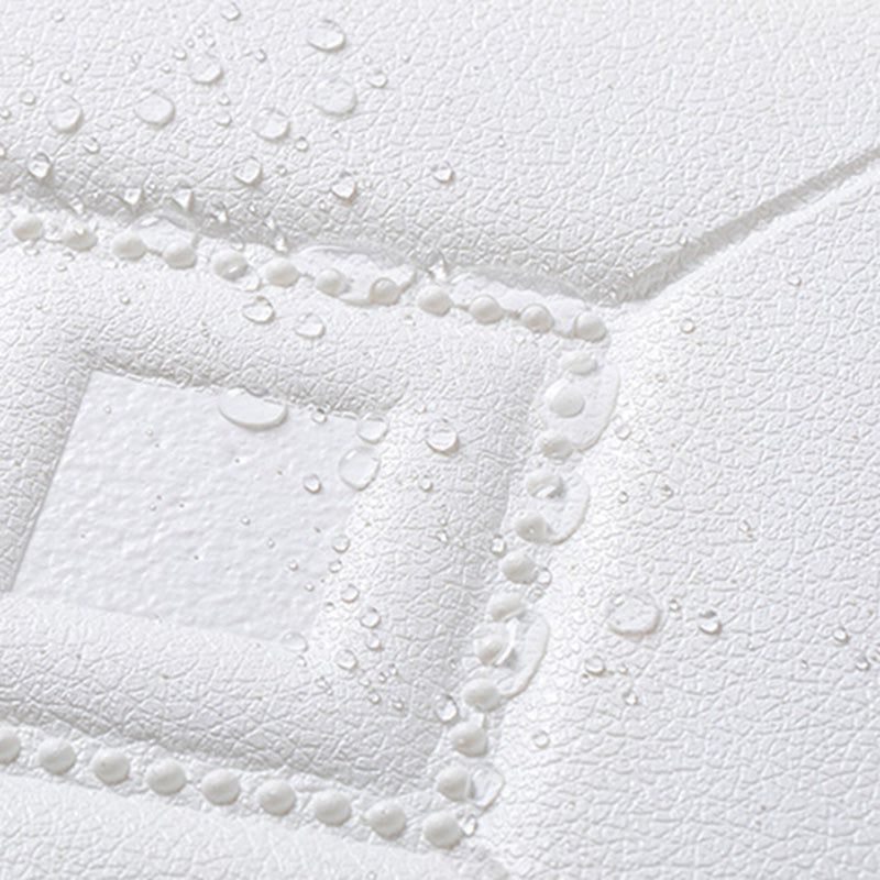 Sikunuo | Glam Style Foam Water-Resistant Wall Cladding Living Room 3D Embossing Wall Cladding