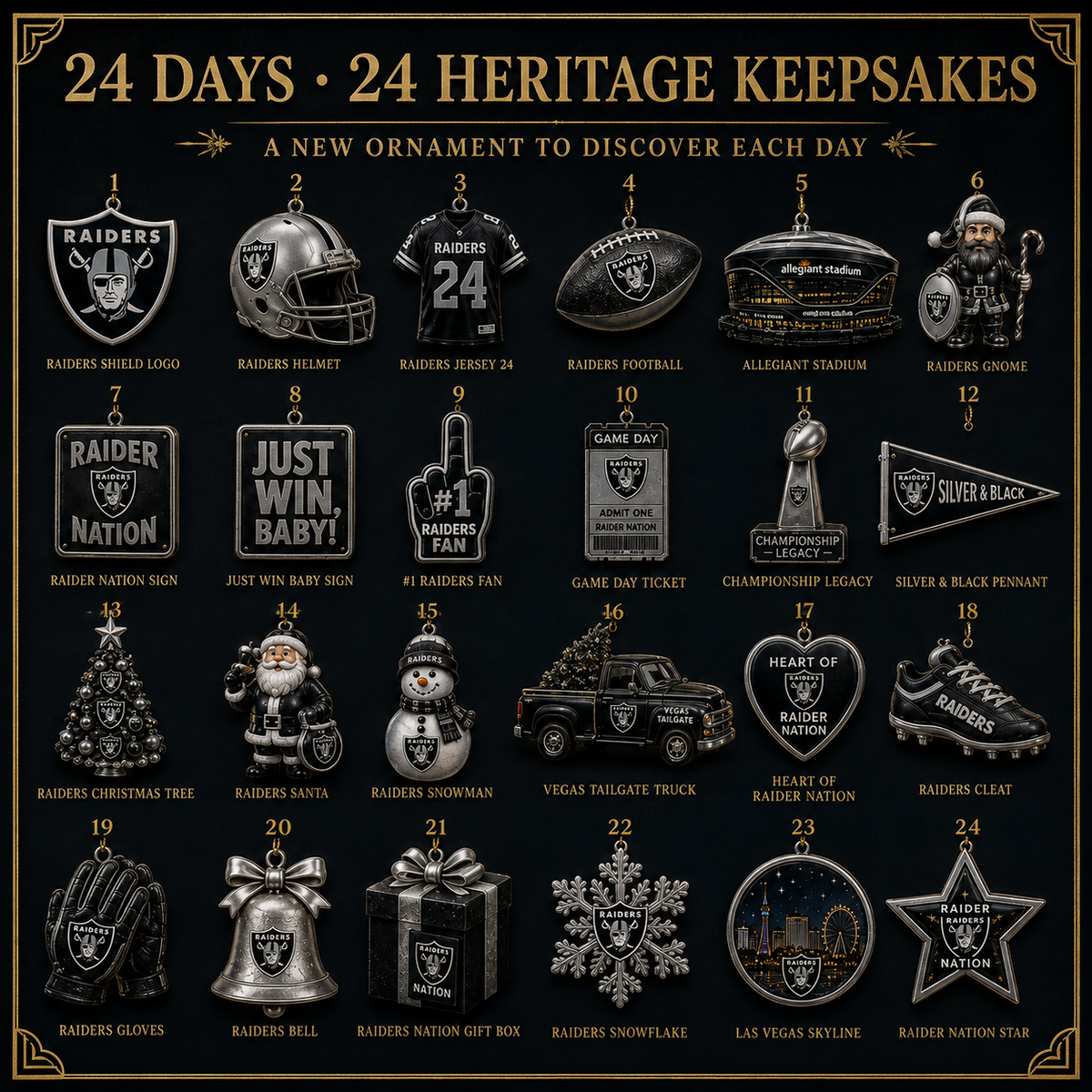 Just Win, Baby! Football Christmas Advent Calendar