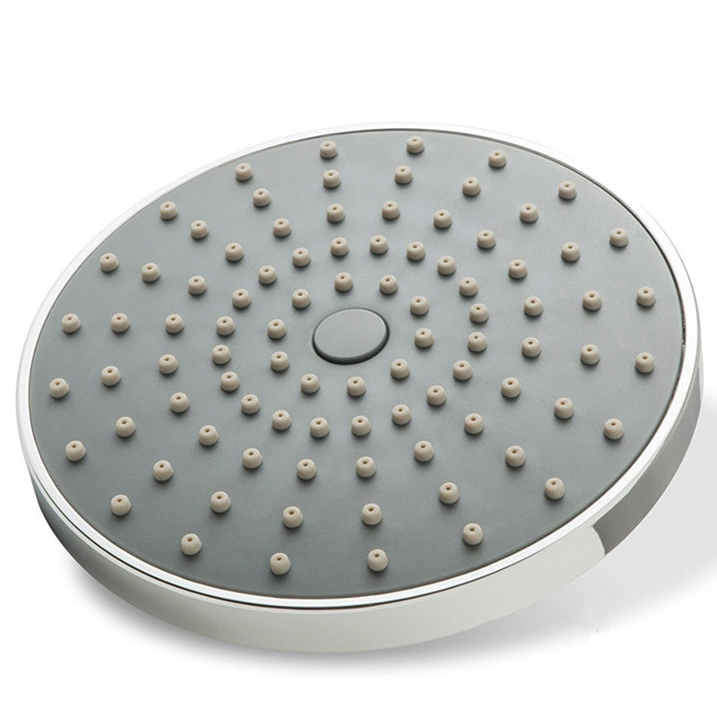 Sikunuo | Round Fest Shower Head Silver Single Jet Wall Mounted Shower Head