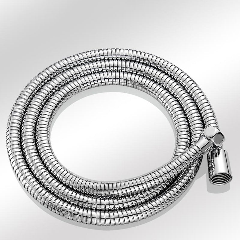 Sikunuo | Modern Showerhead Combination Double Showerhead Polished Stainless Steel Wall Mounted Showerhead