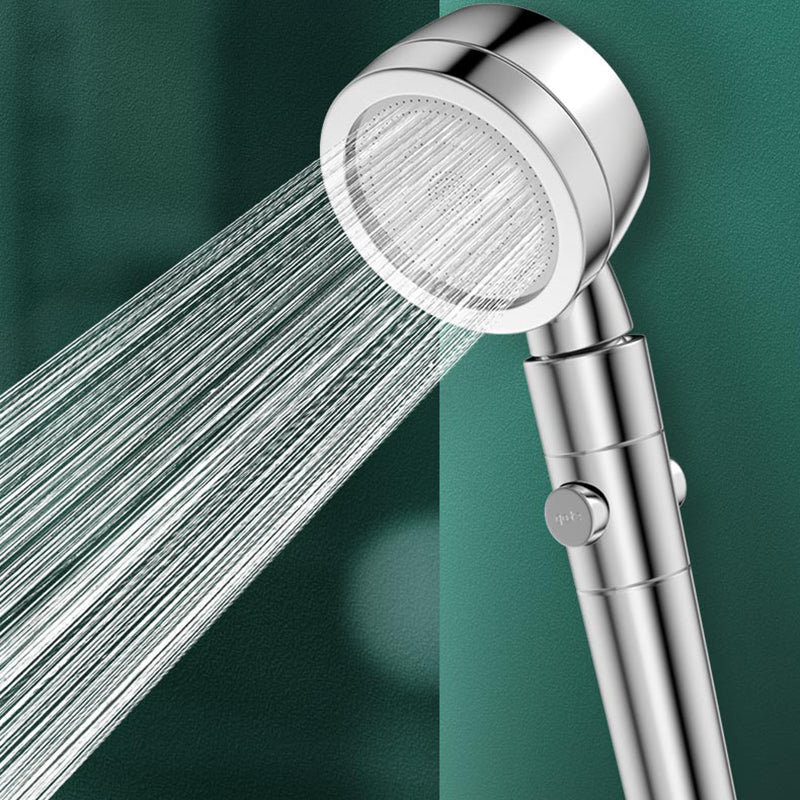 Sikunuo | Modern Showerhead Combination Double Showerhead Polished Stainless Steel Wall Mounted Showerhead