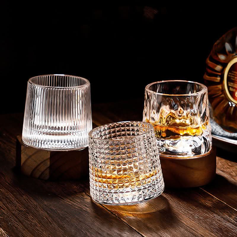 Sikunuo | Spinning Japanese Edo Whiskey Glass Set