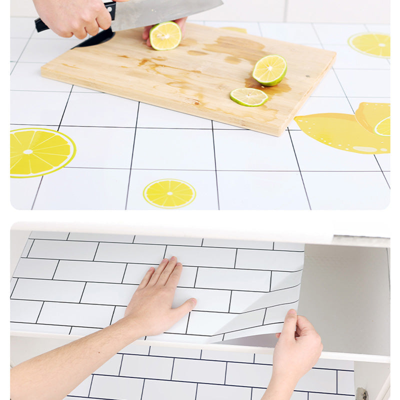 Sikunuo | Single panel wallpaper Contemporary kitchen peel and stick splashback