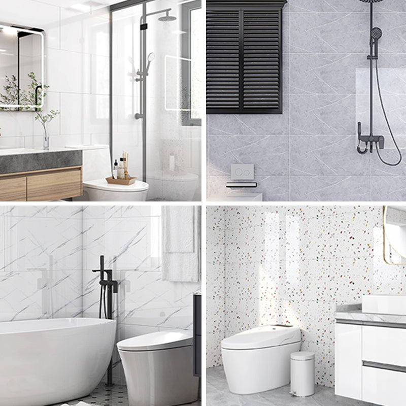 Sikunuo | Single Tile Peel and Stick Back Splash Modern Style Bathroom Peel and Stick Back Splash