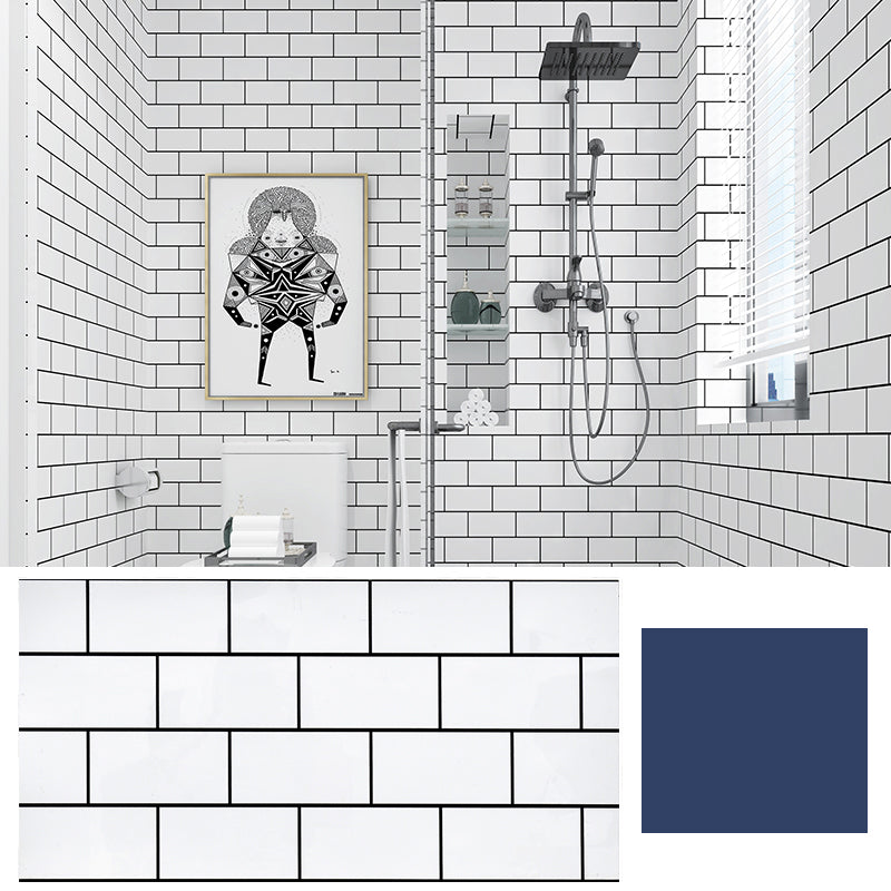 Sikunuo | Modern Bathroom Peel and Stick Wall Tile Single Tile Peel and Stick Wall Tile