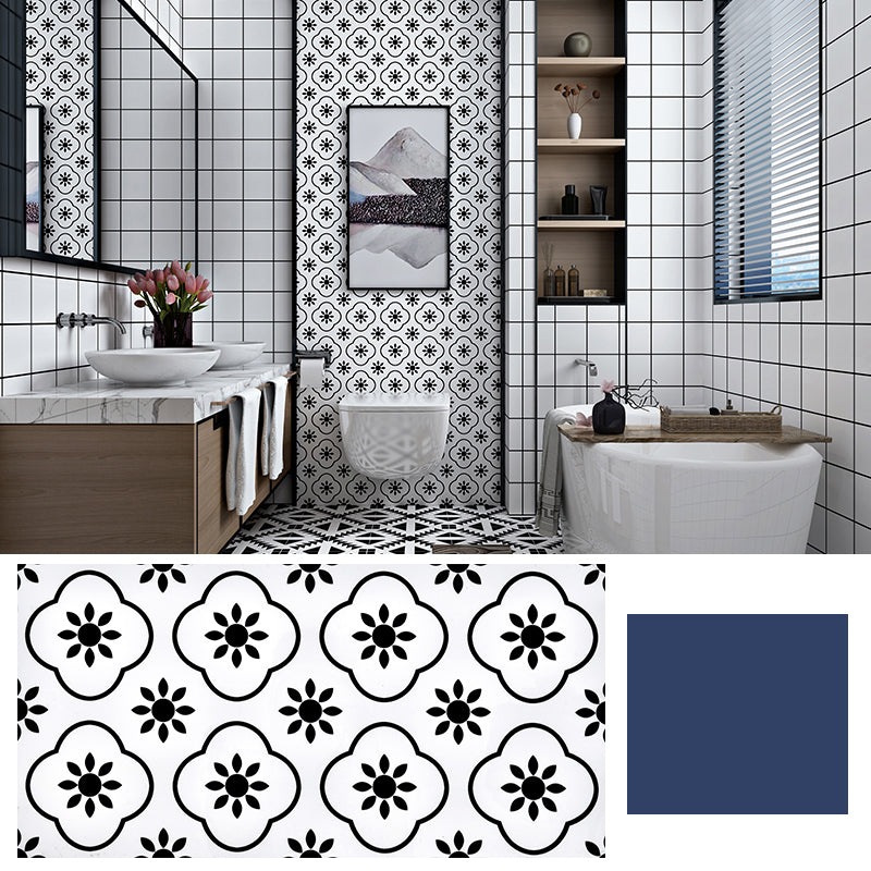 Sikunuo | Modern Bathroom Peel and Stick Wall Tile Single Tile Peel and Stick Wall Tile