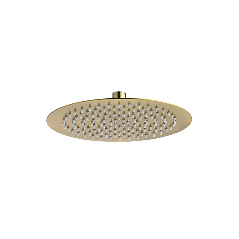 Sikunuo | Polished brass round fixed shower head stainless steel wall mounted shower head
