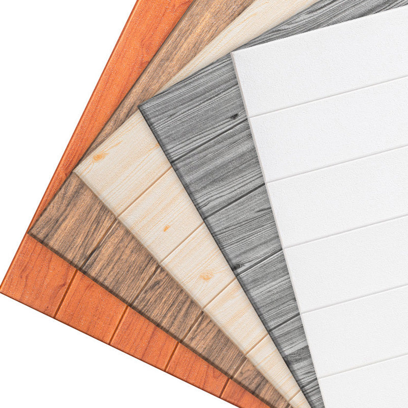 Sikunuo | Living Room Wall Paneling Peel and Stick Wood Look Design Waterproof Wall Paneling
