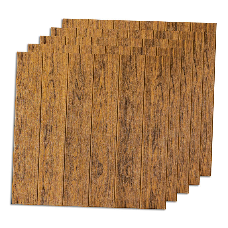 Sikunuo | Living Room Wall Paneling Peel and Stick Wood Look Design Waterproof Wall Paneling