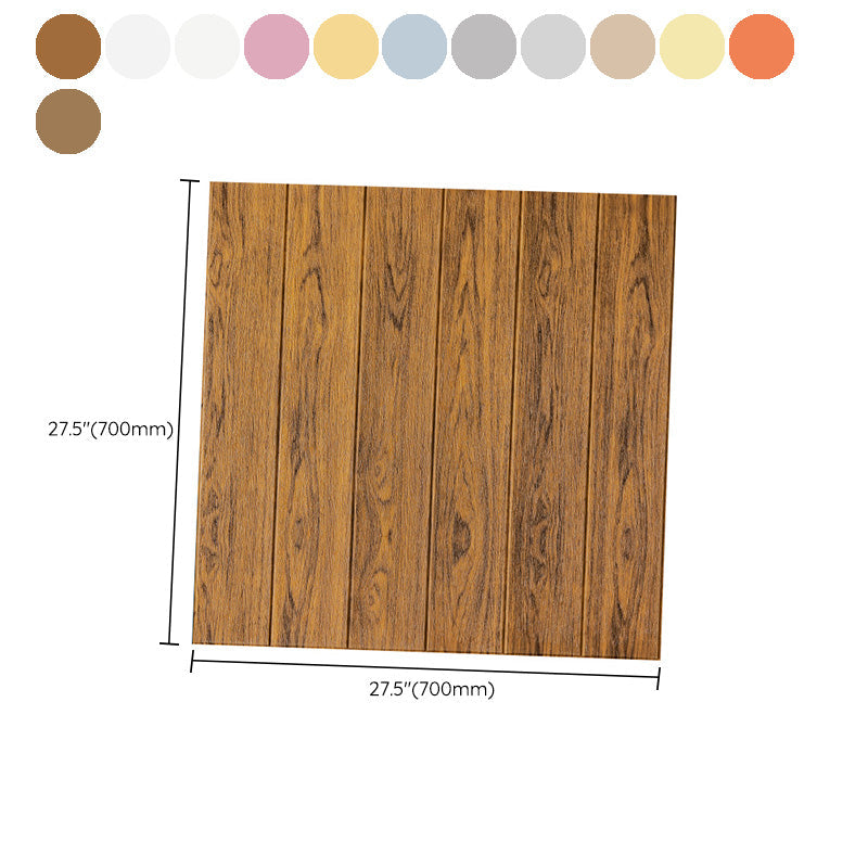Sikunuo | Living Room Wall Paneling Peel and Stick Wood Look Design Waterproof Wall Paneling